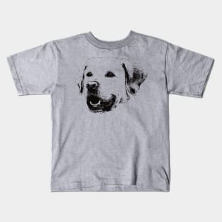 Golden Labrador gift for Labrador Owners Kids T-Shirt